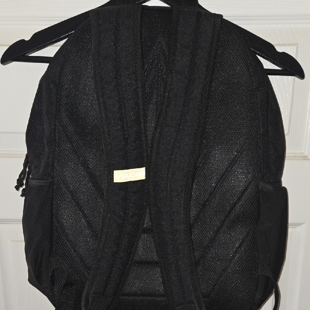 Volcom Black Everyday Backpack with Front Zip Poc… - image 4